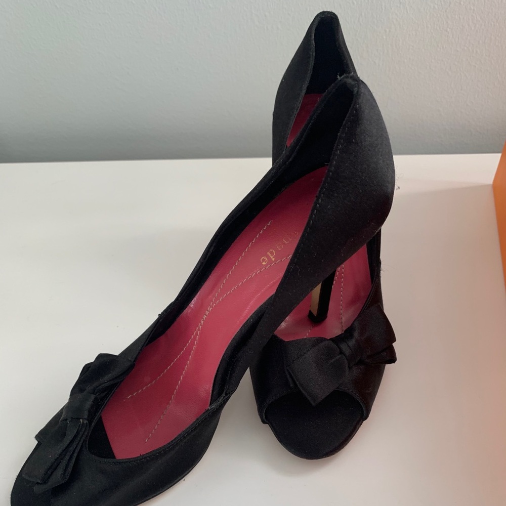 Kate spade satin heels